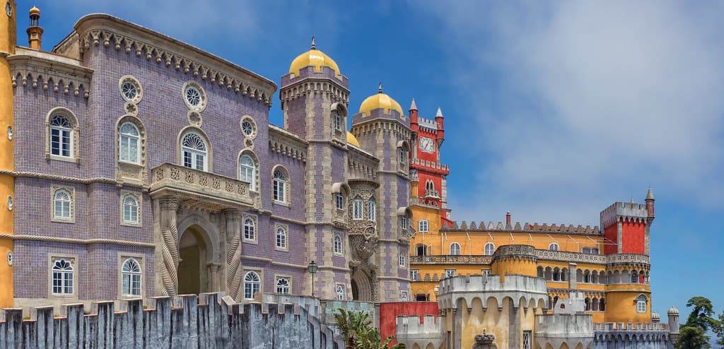 色彩鮮明的 Pena Palace