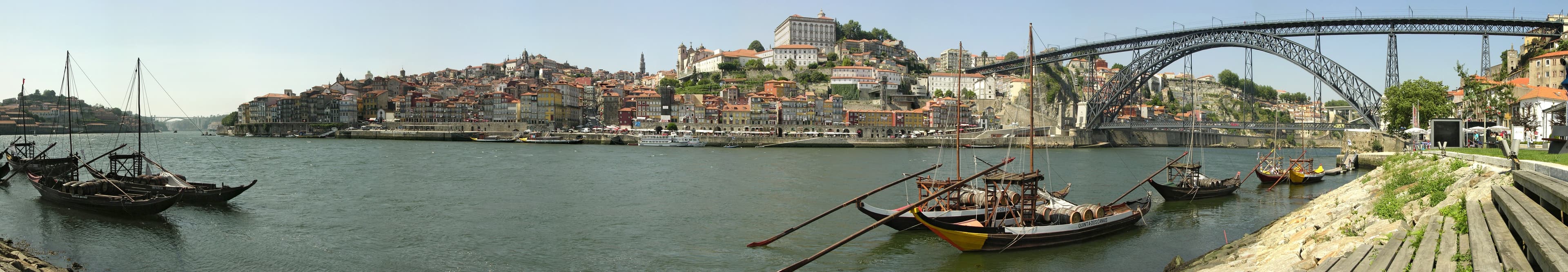 Porto Ribeira and the Douro river